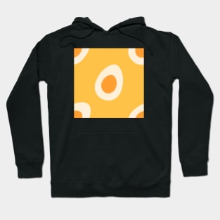 Yellow Egg Pattern Hoodie